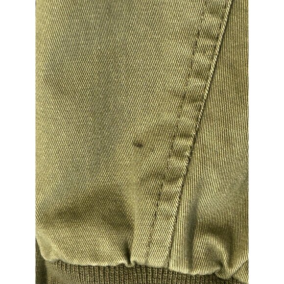 Thread & Supply Military Bomber Olive Green Coat Jacket Women's XL Full Zip - Picture 7 of 11
